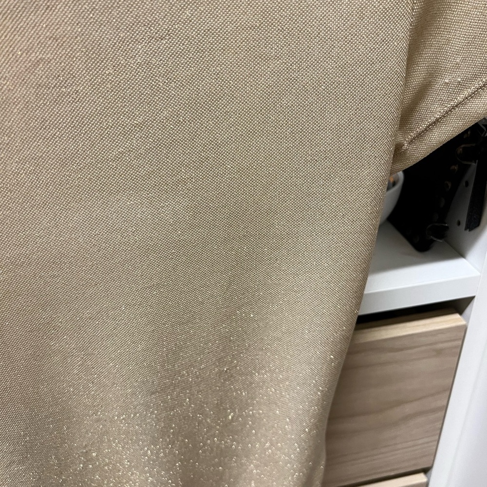 Anthropologie Second Skin gold mesh bodysuit - Picture 7 of 8